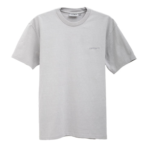 Carhartt WIP S/S Duster Script T-Shirt Basalt Garment Dyed I033622 Degli Uberti
